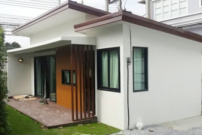 Construction of 40m2 prefabricated steel house with 263 million is both beautiful and fast